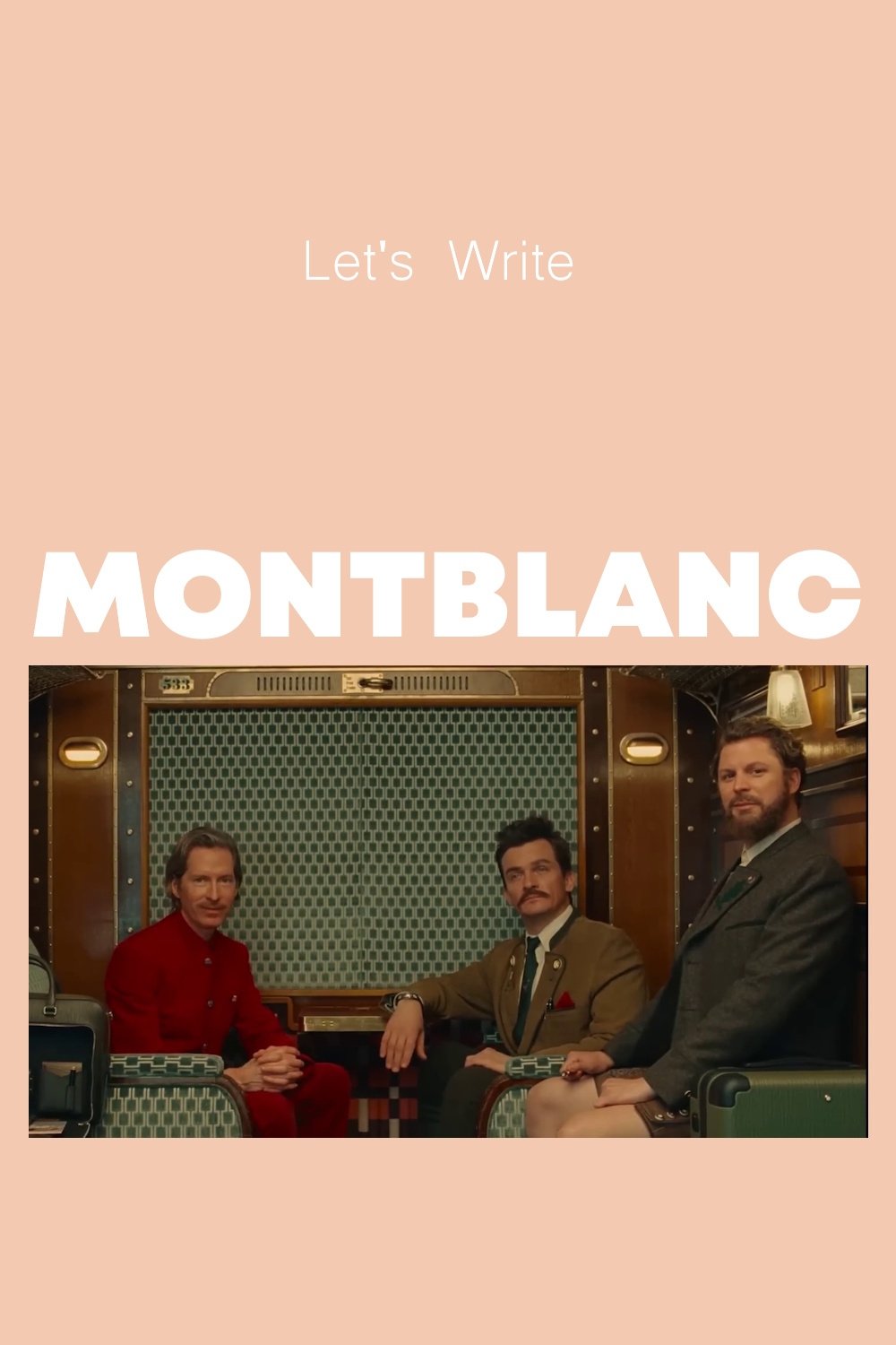 Постер MONTBLANC: Let's Write